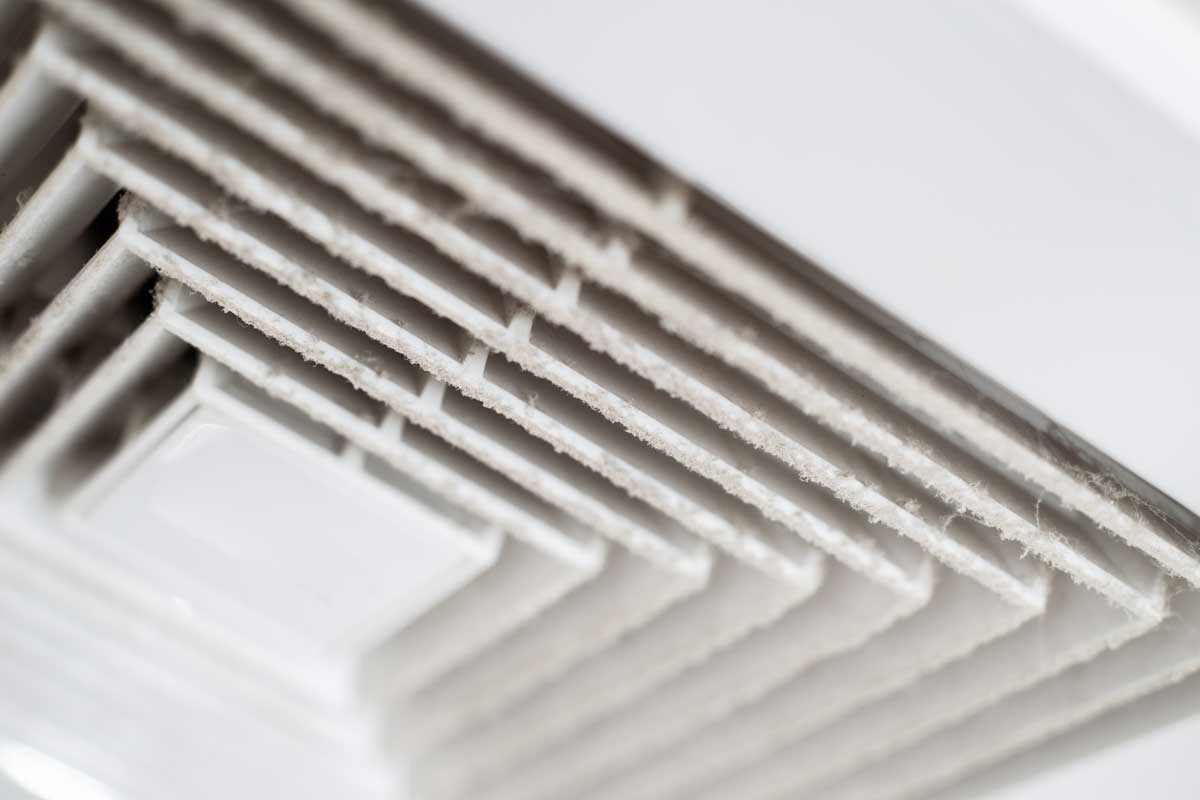 dirty vent that requires Air Duct Cleaning